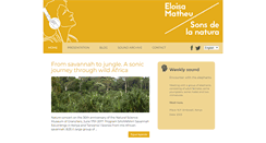 Desktop Screenshot of eloisamatheu.com